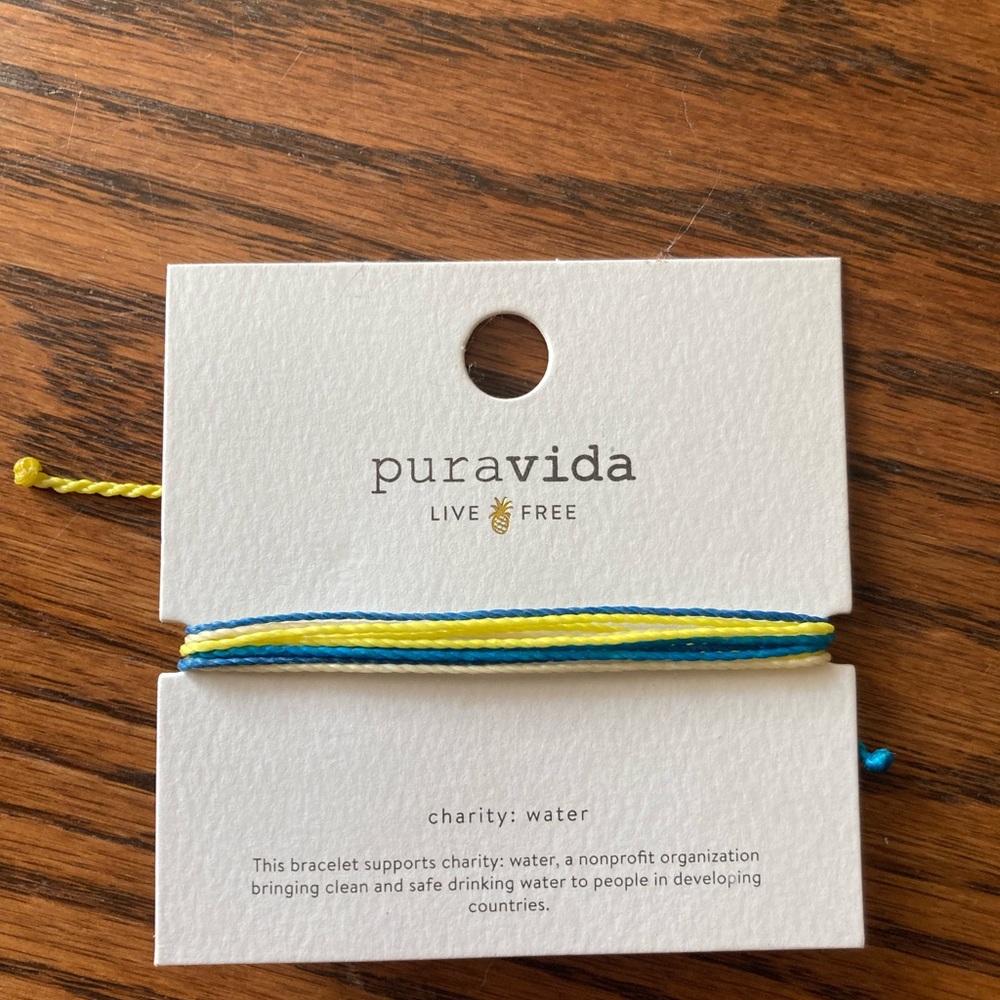 NEW Pura Vida charity:water Bracelet